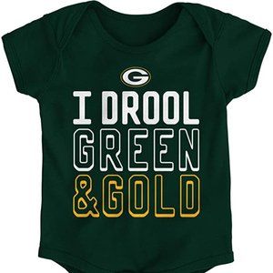Baby Green Bay Packers Bodysuit NWT 3-6 Months